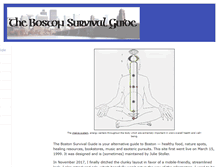 Tablet Screenshot of bostonsurvivalguide.net